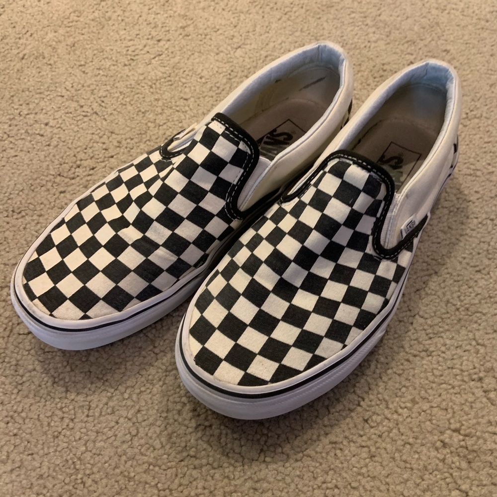 Checkered Vans!
